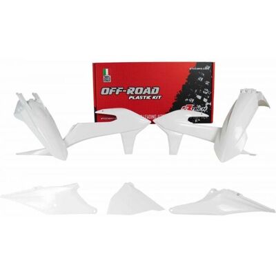 Race Tech KTM EXC White Plastic Kit - Impact Resistant Race Tech KTM EXC White Plastic Kit - Impact Resistant