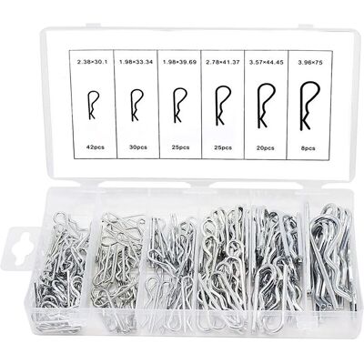 BES - R-clip set 150 pcs - 6 misure - Hardware accessory BES - R-clip set 150 pcs - 6 misure - Hardware accessory