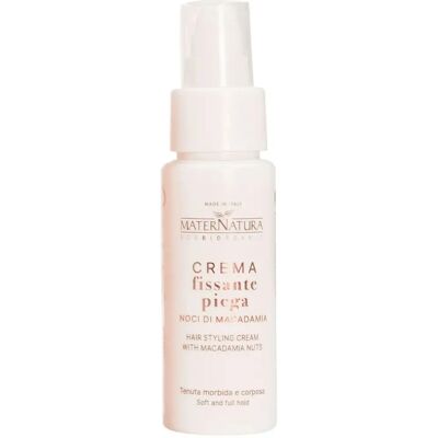 Crème de coiffage MaterNatura à l'huile de macadamia - Type de Cheveux Crème de coiffage MaterNatura à l'huile de macadamia - Type de Cheveux
