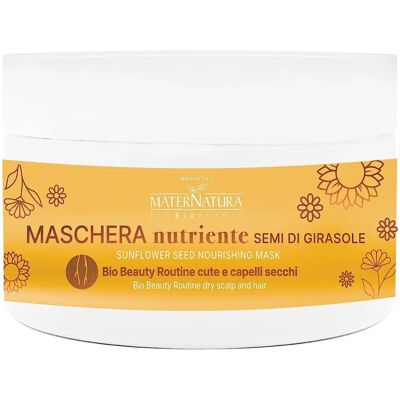 MaterNatura - Masque nutritif tournesol - Cheveux secs - Masque capillaire - Publicité MaterNatura - Masque nutritif tournesol - Cheveux secs - Masque capillaire - Publicité