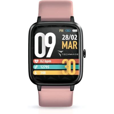 Smartwatch Techmade Tm-Move-Pk Różowy GPS Wodoodporny Smartwatch Techmade Tm-Move-Pk Różowy GPS Wodoodporny