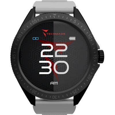 Techmade Smartwatch ROCKS Grau - Smartwatch Techmade Smartwatch ROCKS Grau - Smartwatch