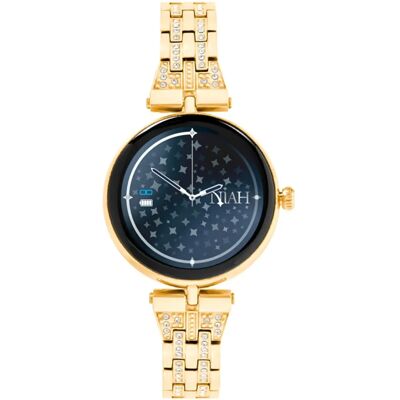 Techmade Lyra Smartwatch - Gold Mesh - Smartwatch Techmade Lyra Smartwatch - Gold Mesh - Smartwatch