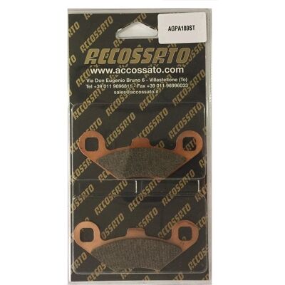 ACCOSSATO - Polaris 500 Predator - Vorne - 2006 - Brake pad ACCOSSATO - Polaris 500 Predator - Vorne - 2006 - Brake pad