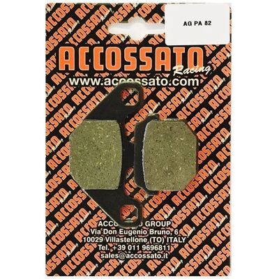 ACCOSSATO - agpa82or - Front - KMX 125 1986 - Bremsbelag ACCOSSATO - agpa82or - Front - KMX 125 1986 - Bremsbelag