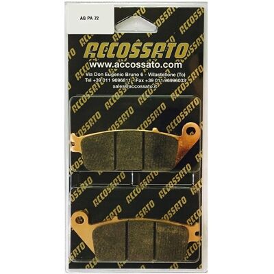 ACCOSSATO - AGPA72ST - Sintered - Front - Remblok ACCOSSATO - AGPA72ST - Sintered - Front - Remblok