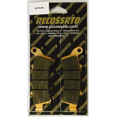 ACCOSSATO - AGPA99ST - Scarabeo 200 - Sinterizado - Pastilla de freno ACCOSSATO - AGPA99ST - Scarabeo 200 - Sinterizado - Pastilla de freno