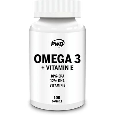 Pwd Nutrition Omega 3 + Vitamin E 1000 mg - Supplements Pwd Nutrition Omega 3 + Vitamin E 1000 mg - Supplements