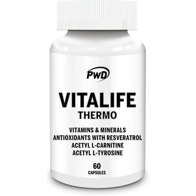 Suplemento Nutricional Pwd Nutrition Vitalife Thermo 60cap Suplemento Nutricional Pwd Nutrition Vitalife Thermo 60cap