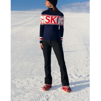 FAMME Modell L - Skijakke - Hvit/Svart FAMME Modell L - Skijakke - Hvit/Svart