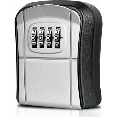 DPZO KeySafe-Wall4 - Wandmontage - Aluminiumlegierung - 4-stellige - Schlüsselbox DPZO KeySafe-Wall4 - Wandmontage - Aluminiumlegierung - 4-stellige - Schlüsselbox
