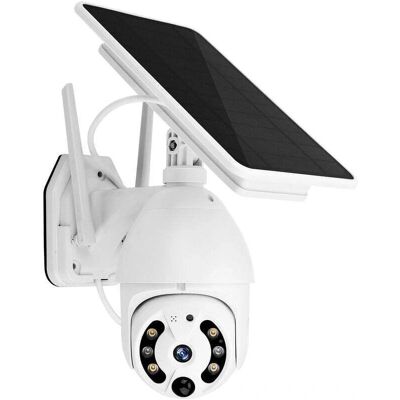 Dpzo - Solar Wireless 1080P - 360° PTZ - Cámara de seguridad Dpzo - Solar Wireless 1080P - 360° PTZ - Cámara de seguridad