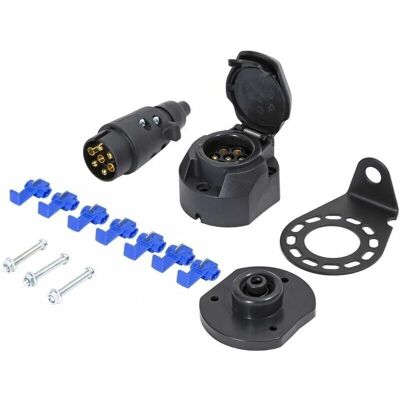 ULISEM - 7P Anhängerstecker - Wasserdicht - Gummidichtung ULISEM - 7P Anhängerstecker - Wasserdicht - Gummidichtung