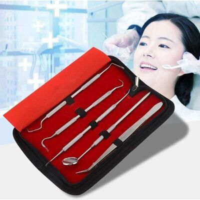 ULISEM - Kit Dentista - Setzte Instrumente - Edelstahl - Dental Tools Kit ULISEM - Kit Dentista - Setzte Instrumente - Edelstahl - Dental Tools Kit