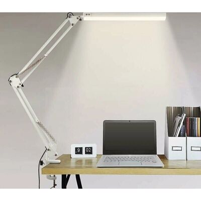 ULISEM - Lámpara de escritorio LED con abrazadera - 3 temperaturas de color - Lámpara de escritorio ULISEM - Lámpara de escritorio LED con abrazadera - 3 temperaturas de color - Lámpara de escritorio