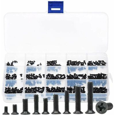 ULISEM - Viti a Testa Svasata 450pz - M2/M2.5/M3 - Screws ULISEM - Viti a Testa Svasata 450pz - M2/M2.5/M3 - Screws