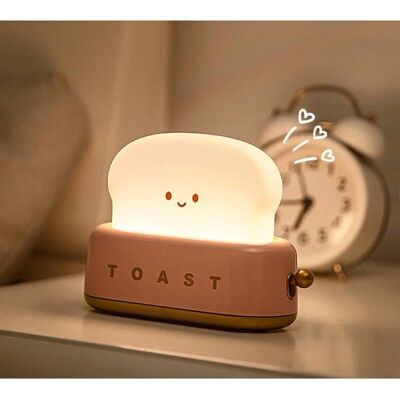 KCVV Toast-Nachtlicht - USB aufladbar KCVV Toast-Nachtlicht - USB aufladbar