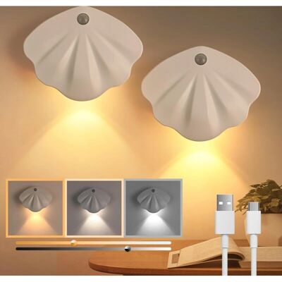 KCVV - LuceNotturnaLED - 2-Pack - Bewegungsmelder - LED-Nachtlicht KCVV - LuceNotturnaLED - 2-Pack - Bewegungsmelder - LED-Nachtlicht
