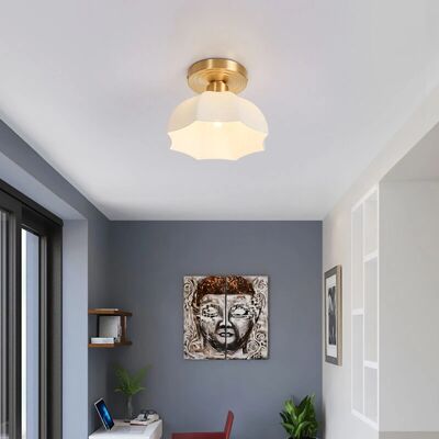 KCVV - CrystalWhite - Glass Shade - Weiß - Deckenleuchte KCVV - CrystalWhite - Glass Shade - Weiß - Deckenleuchte