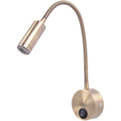 ULISEM - Lampada da lettura LED per letto - Blanco cálido 3W ULISEM - Lampada da lettura LED per letto - Blanco cálido 3W