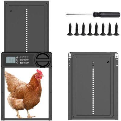 Aiperq - Puerta automática para gallinero - Puerta de gallinero Aiperq - Puerta automática para gallinero - Puerta de gallinero