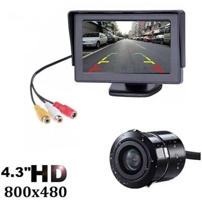 AIPERQ - HD1080P 4.3'' Kit de Cámara trasera - Pantalla 4,3'' - IP68 AIPERQ - HD1080P 4.3'' Kit de Cámara trasera - Pantalla 4,3'' - IP68