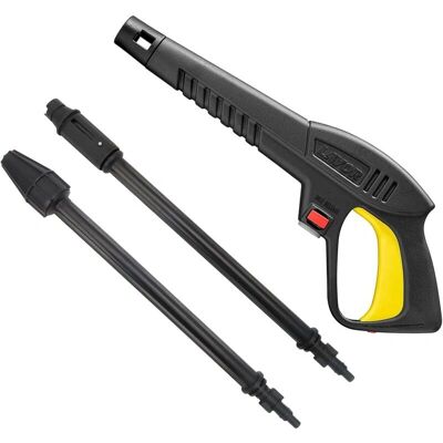 AIPERQ - High Pressure Water Gun with Variable Jet and Rotating Nozzle - Pressure Washer Spray Gun AIPERQ - High Pressure Water Gun with Variable Jet and Rotating Nozzle - Pressure Washer Spray Gun