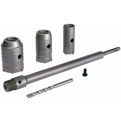 AIPERQ - TCT - 30-50mm - 350mm SDS Plus - Hole Saw Set AIPERQ - TCT - 30-50mm - 350mm SDS Plus - Hole Saw Set