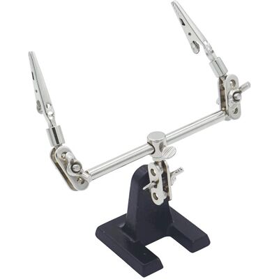 DPZO - Mano regolabile - Spring jaws - PCB holder - Soldering clamp DPZO - Mano regolabile - Spring jaws - PCB holder - Soldering clamp