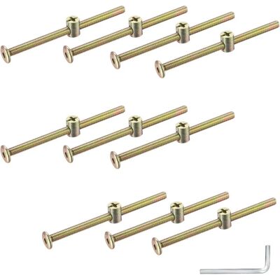 DPZO - M6 - Tornillos de madera - Zincado - Juego de tornillos DPZO - M6 - Tornillos de madera - Zincado - Juego de tornillos
