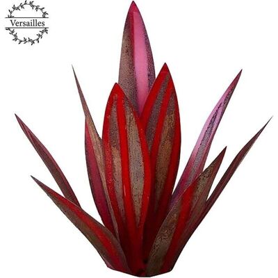 ODIPIE - Blue Rust Agave - Metal - Blue Rust - Garden Sculpture ODIPIE - Blue Rust Agave - Metal - Blue Rust - Garden Sculpture