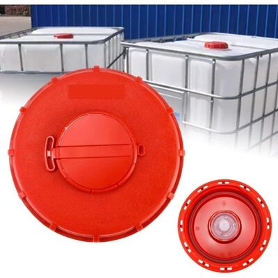 AIPERQ - IBC Lid - Red - 163mm - Tank Lid AIPERQ - IBC Lid - Red - 163mm - Tank Lid
