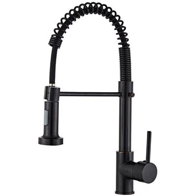Ulisem - Pull-Out - Negro mate - Ducha de mano - Grifo de cocina Ulisem - Pull-Out - Negro mate - Ducha de mano - Grifo de cocina