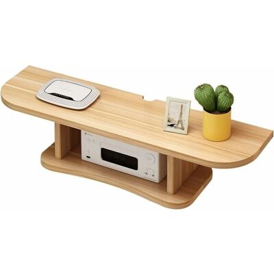 AIPERQ Wall-mounted TV Stand - Space-saving, Durable MDF, Cable Management AIPERQ Wall-mounted TV Stand - Space-saving, Durable MDF, Cable Management