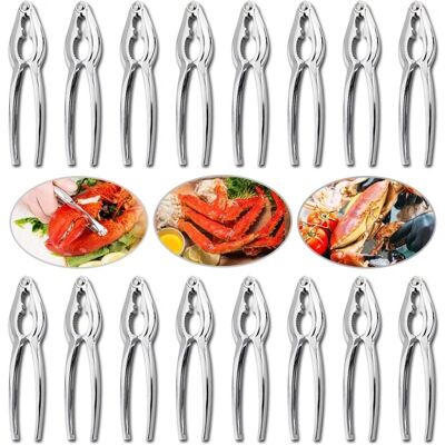 Aiperq - Crab Tools - Crab Crackers - 16 pieces - Utensils Aiperq - Crab Tools - Crab Crackers - 16 pieces - Utensils