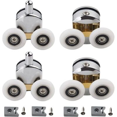 Simplicity - 4 double rollers - Shower door rollers Simplicity - 4 double rollers - Shower door rollers