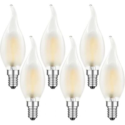 KCVV - Filament LED E14 - 2700K - 400 lm - Bombilla LED KCVV - Filament LED E14 - 2700K - 400 lm - Bombilla LED