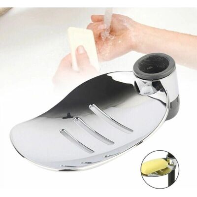 YMYNY - Leaf - Chrome - 22mm - Soap holder YMYNY - Leaf - Chrome - 22mm - Soap holder