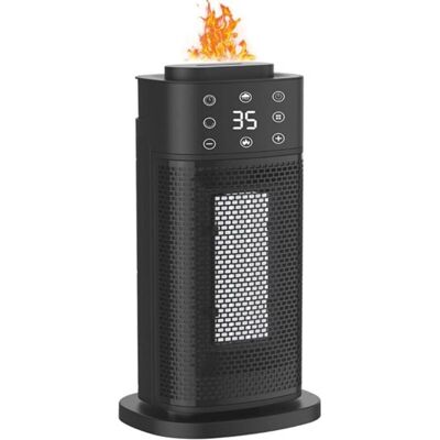 Aiperq 2000W Space Heater - Eco Ceramic PTC, Oscillates 70° Aiperq 2000W Space Heater - Eco Ceramic PTC, Oscillates 70°