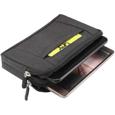 DFV mobile Étui en cuir noir pour Infinix Smart 4 - Clip de ceinture rotatif 360° - Publicité DFV mobile Étui en cuir noir pour Infinix Smart 4 - Clip de ceinture rotatif 360° - Publicité