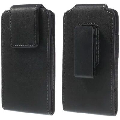 DFV mobile - Étui ceinture en cuir avec clip rotatif à 360° pour BLU G90 Pro - Noir - Publicité DFV mobile - Étui ceinture en cuir avec clip rotatif à 360° pour BLU G90 Pro - Noir - Publicité
