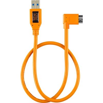 Tether Tools TetherPro USB 3.1 Gen 1 Micro-B Rechtwinkel Adapterkabel - USB 3.2 - 0,5 m Tether Tools TetherPro USB 3.1 Gen 1 Micro-B Rechtwinkel Adapterkabel - USB 3.2 - 0,5 m