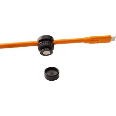 Kit de support pour câbles Tether Tools TetherGuard - Noir, Orange - Publicité Kit de support pour câbles Tether Tools TetherGuard - Noir, Orange - Publicité