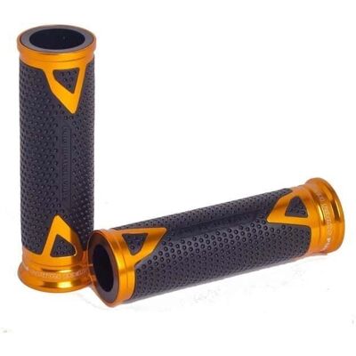 Puig Greb Gold Handlebar Grips - Handlebar Grips Puig Greb Gold Handlebar Grips - Handlebar Grips