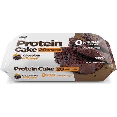 Pastel de Proteína de Chocolate con Naranja - Snack Pastel de Proteína de Chocolate con Naranja - Snack