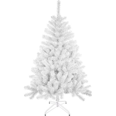 Sztuczna choinka biała Solagua 180cm z 477 gałęziami - Wewnętrzna/Zewnętrzna Sztuczna choinka biała Solagua 180cm z 477 gałęziami - Wewnętrzna/Zewnętrzna