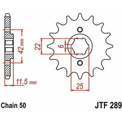Honda Z16 530 726.20.41 Sprocket - Motorcycle Part Honda Z16 530 726.20.41 Sprocket - Motorcycle Part