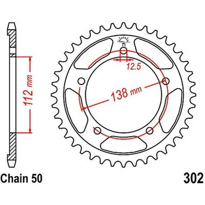 Corona Jt 302 Steel Bike Chain - Bike Chain Corona Jt 302 Steel Bike Chain - Bike Chain