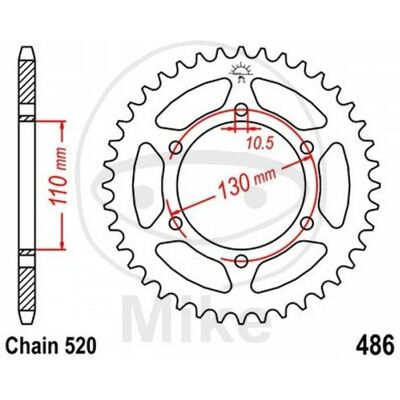 Jt Z47 520 Black Sprocket Jt Z47 520 Black Sprocket