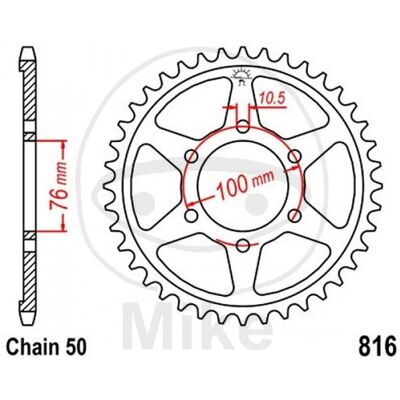 Corona Jt 816 Dents - Motorcycle Parts Corona Jt 816 Dents - Motorcycle Parts